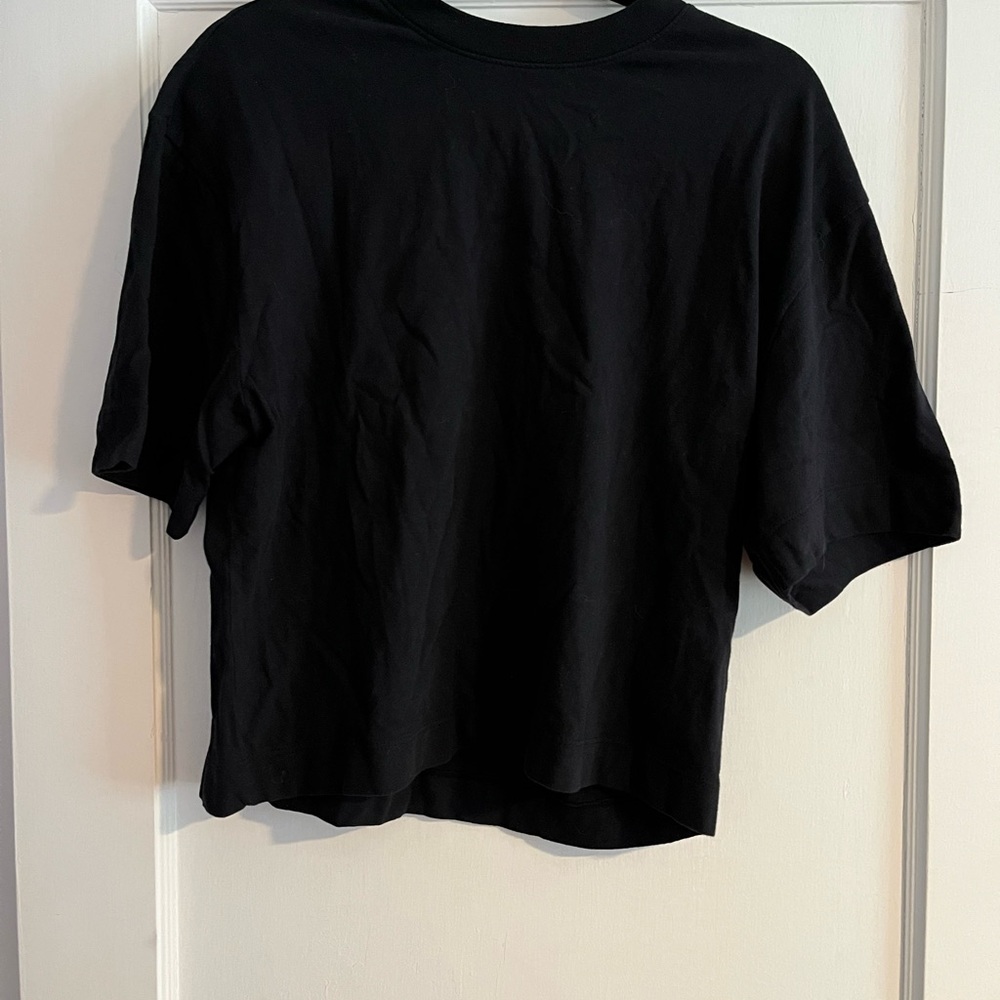 Abercrombie & Fitch Black Crop Top